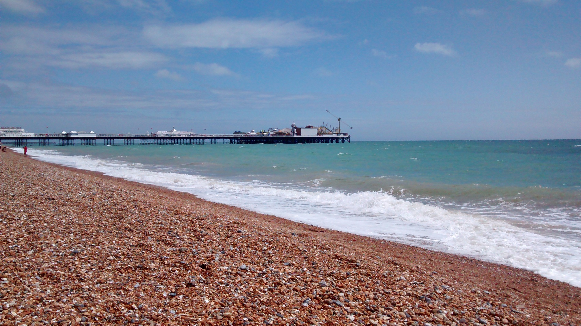 Brighton pier beach seaside sunshine