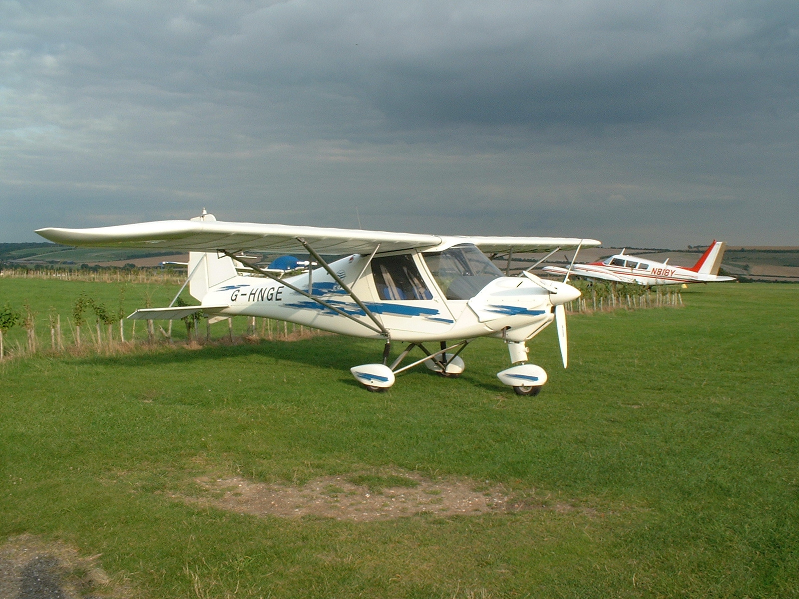 Aeroplane aircraft Ikarus C42